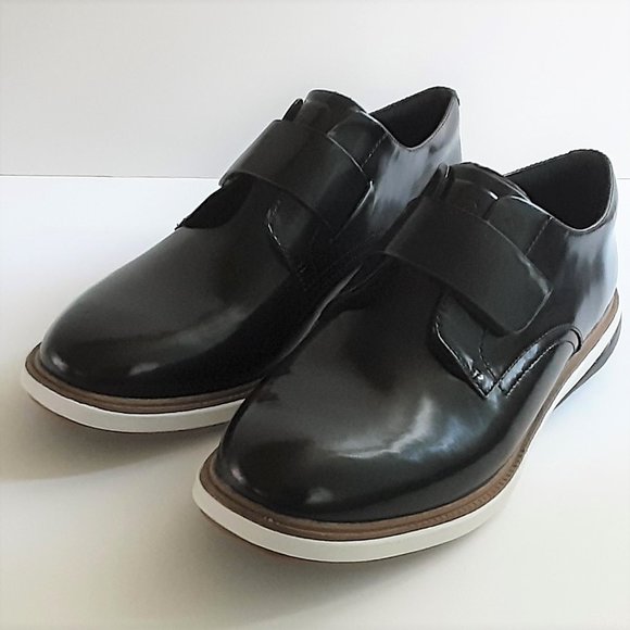 COLE HAAN Women's Shoes GrandEvolution Modern Monk Black /Optic White NWT - Picture 4 of 12